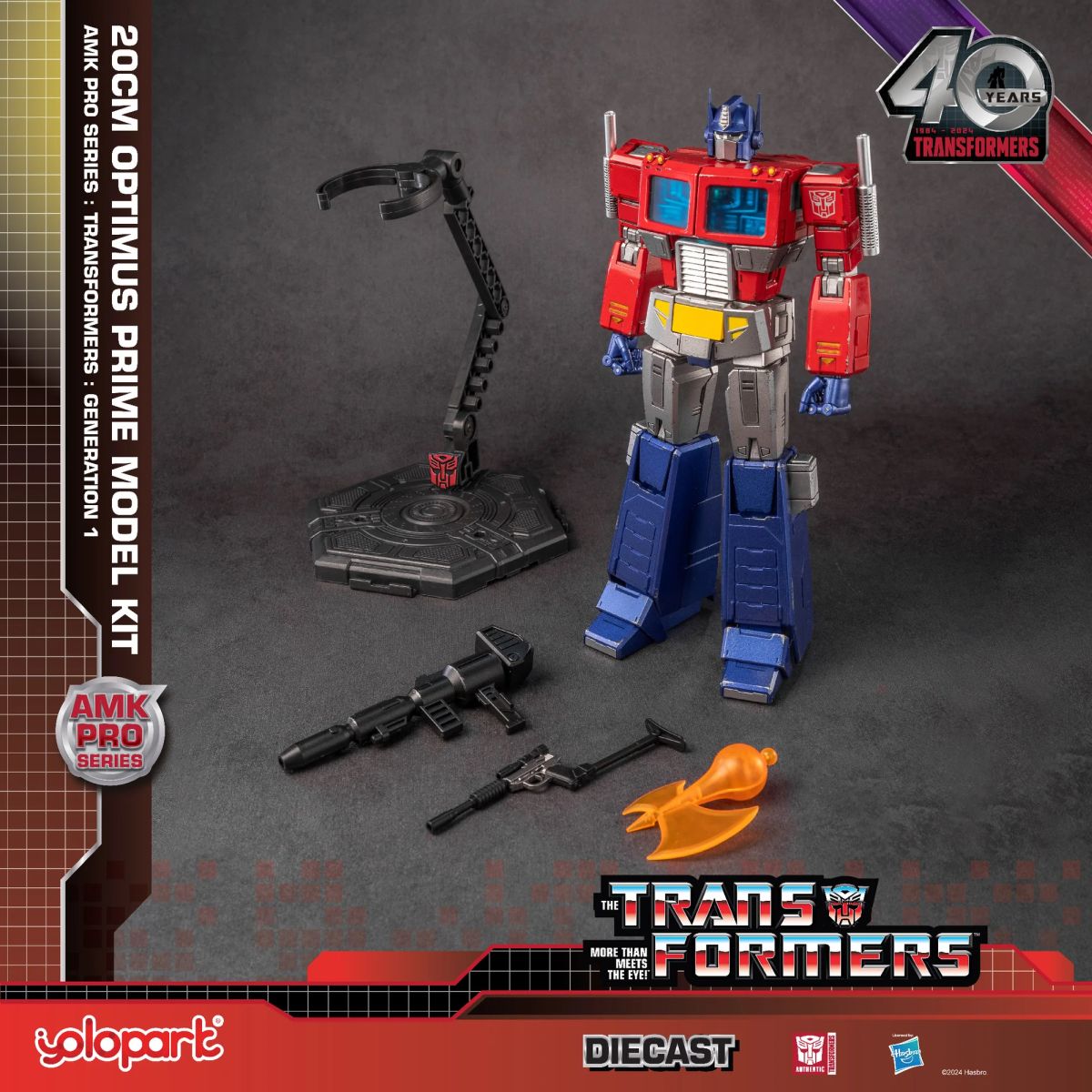 AMK Pro G1 Optimus Prime New Images & Details from Yolopark